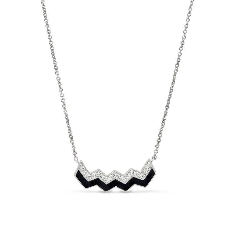 Ladies Necklaces for Travel Spark-Black Label Necklace