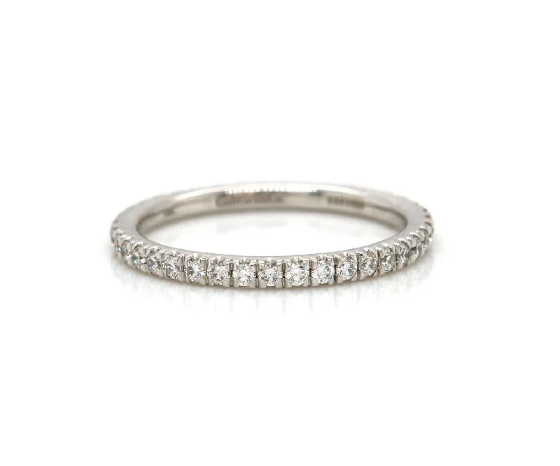 Ladies Rings for Travel Glow-New Gabriel & Co. 0.47ctw Diamond Eternity Band Ring in 14K