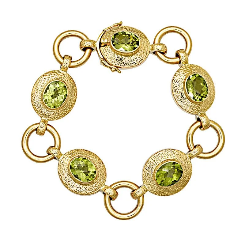 Ladies Bracelets for Kin Glow-Bracelet-Peridot  (1150D)