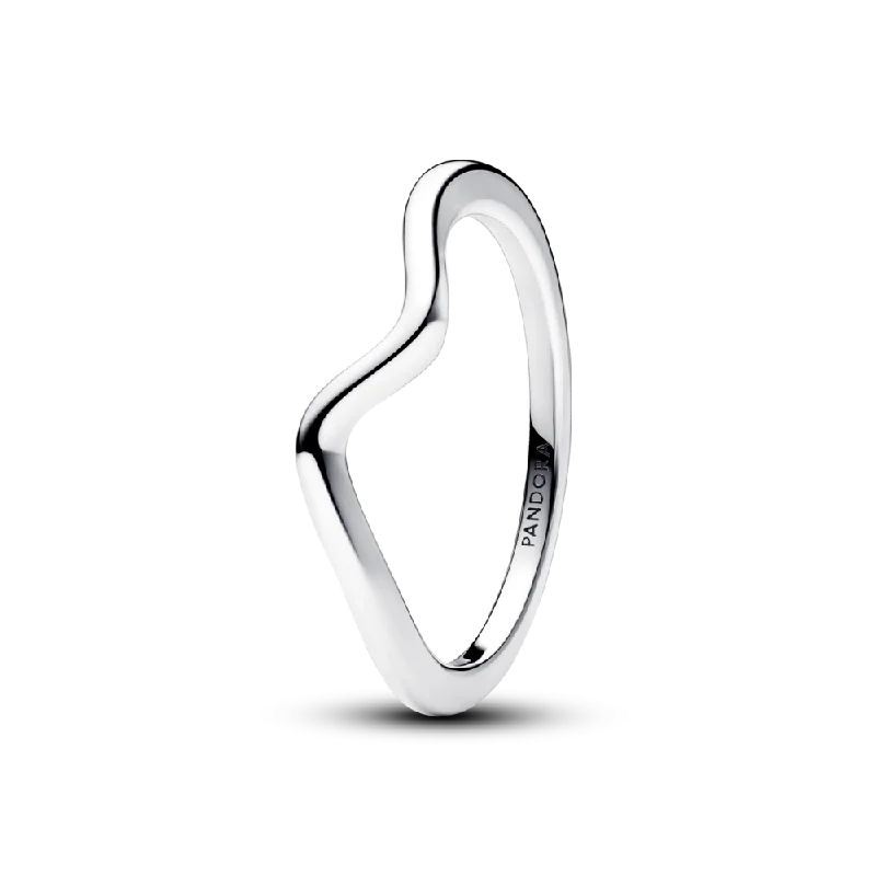 Ladies Rings for Dance Spark-Polished Wave Ring 193095C00