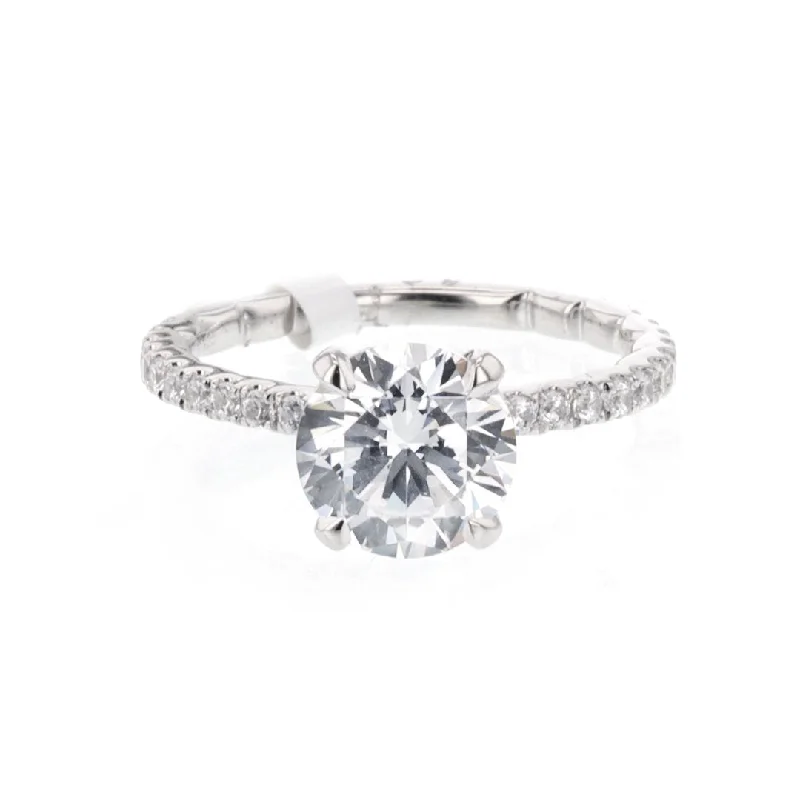 Ladies Named Promise Engagement Rings -0.34 ctw Diamond Solitaire Engagement Ring