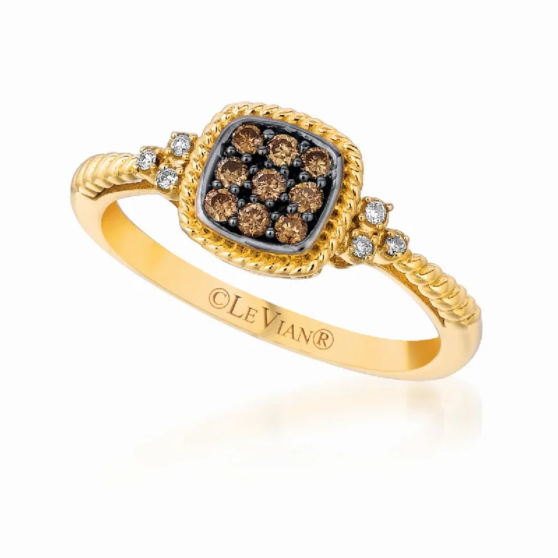 Ladies Rings with Pure Okenite-Le Vian® Petite Diamond Ring TQEN 84