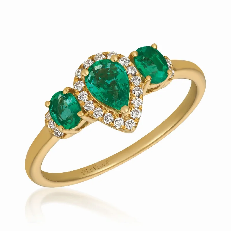 Ladies Rings with Green Clinozoisite-Le Vian Costa Smeralda Emeralds™ Ring TQZI 73