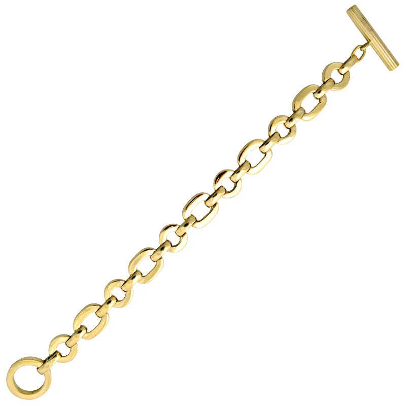 Ladies Bracelets for Beach Spark-Toggle Bracelet - Gold