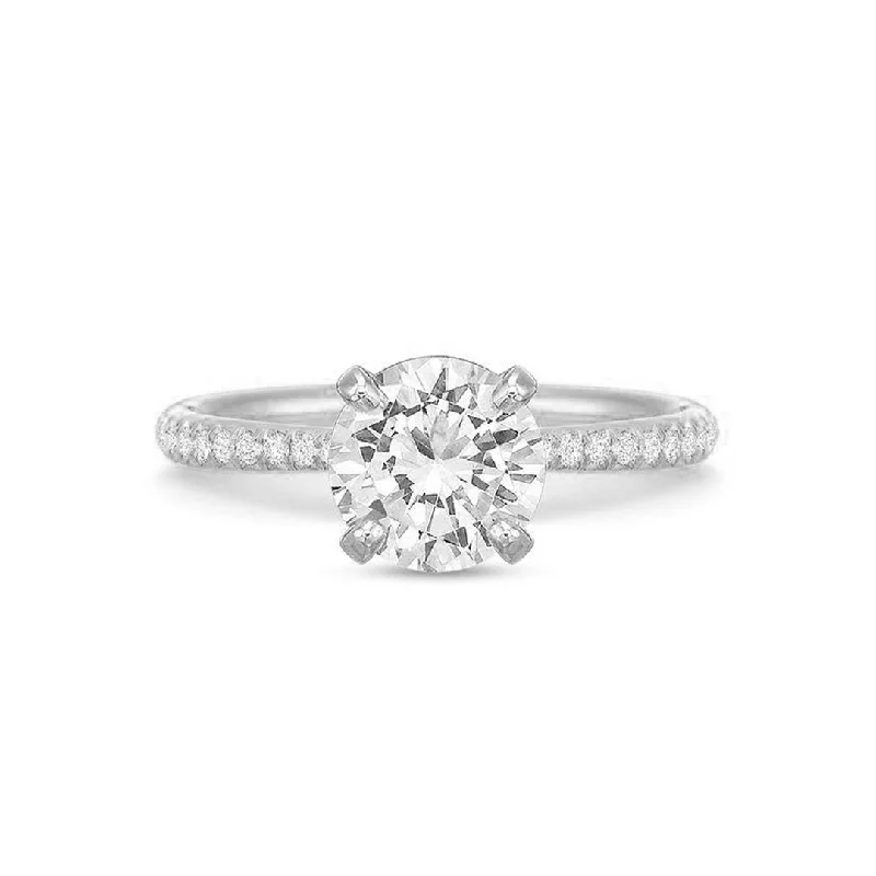 Ladies Opal Dream Engagement Rings -0.25 ctw Diamond Solitaire Engagement Ring