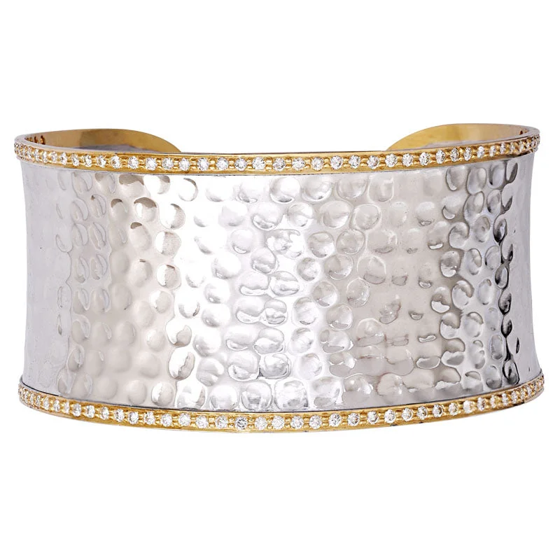 Ladies Bracelets Gift Spark-Cuff Bangle-Diamond