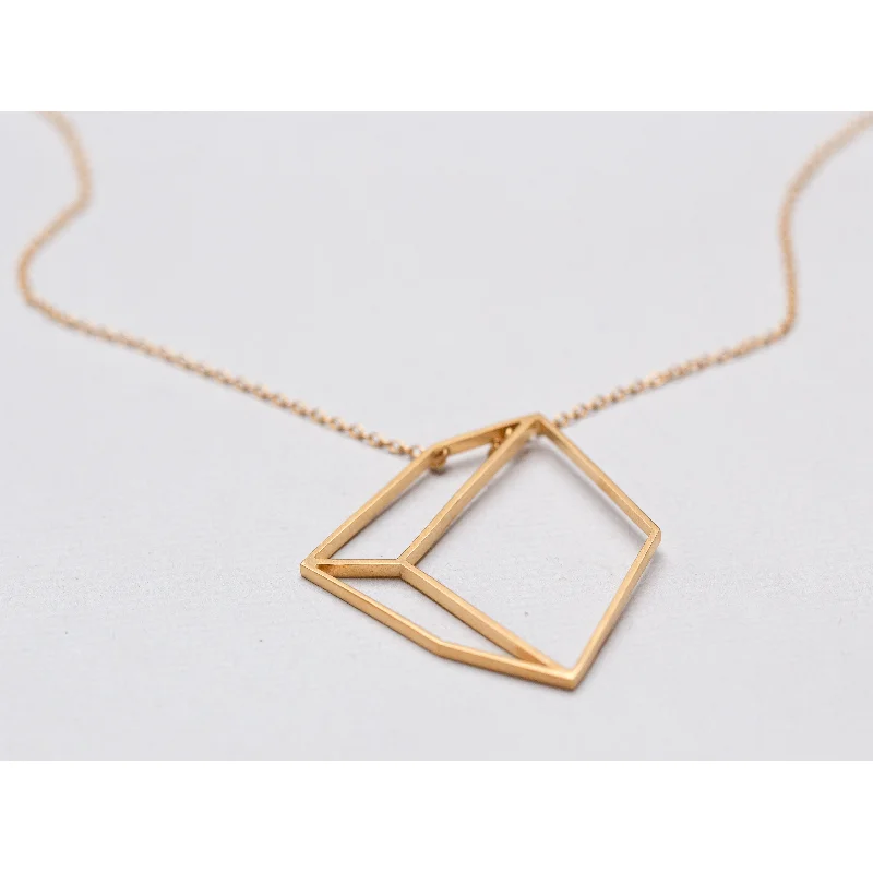 Ladies Necklaces for Mentor Glow-Large Cube Necklace