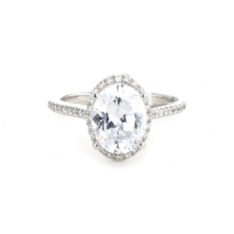 Ladies Legacy Love Engagement Rings -0.26 ctw Diamond Halo Engagement Ring