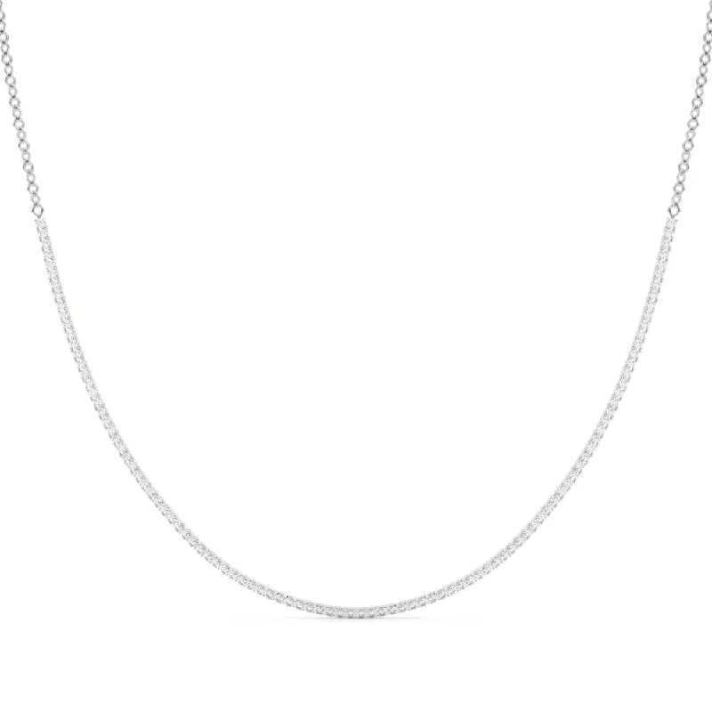 Ladies Necklaces for Casual Shine-Diamond Necklace