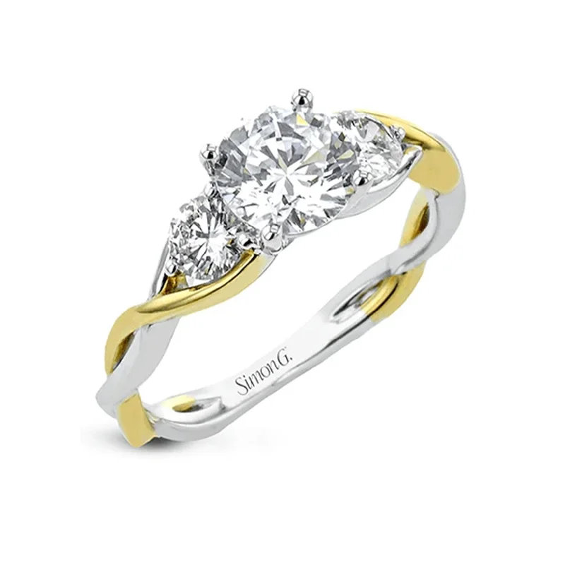 Ladies Single Shade Engagement Rings -0.40 ct Diamond Solitaire Engagement Ring