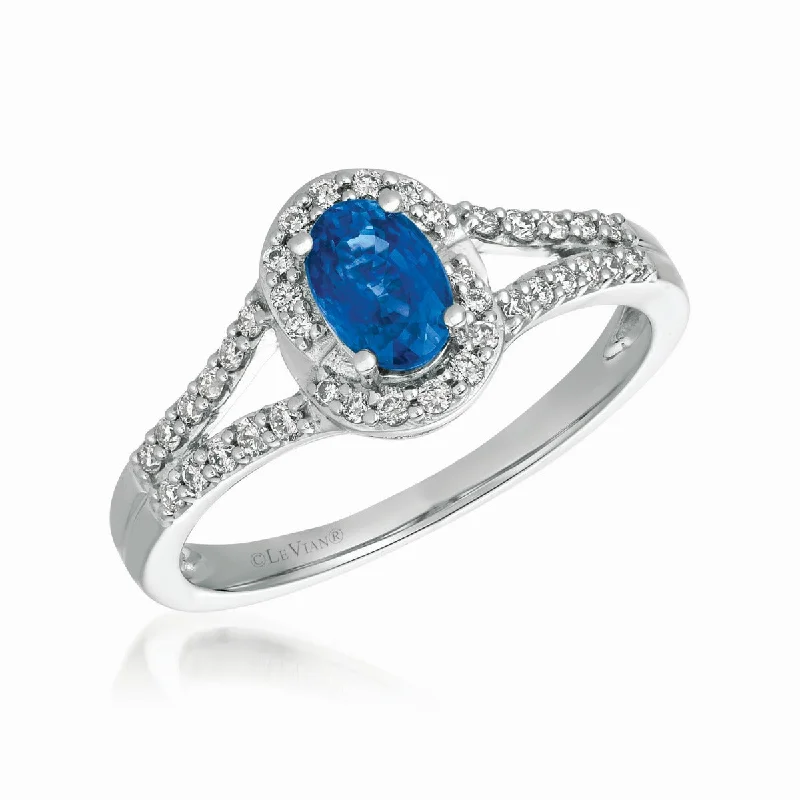 Ladies Rings with Cyan Euclase-Le Vian® Blueberry Sapphire™ Ring TRBQ 1