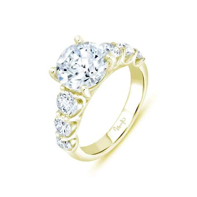 Ladies Artisan Crafted Engagement Rings -1.73 ctw Diamond Solitaire Engagement Ring