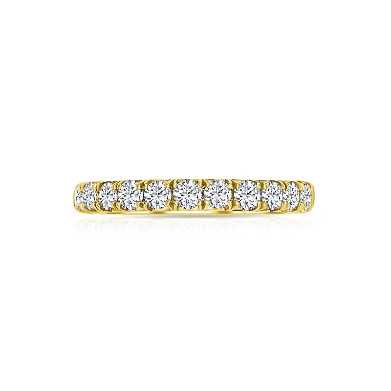 Ladies Topaz Fire Engagement Rings -18K Yellow Gold Princess and Baguette Diamond Engagement Band