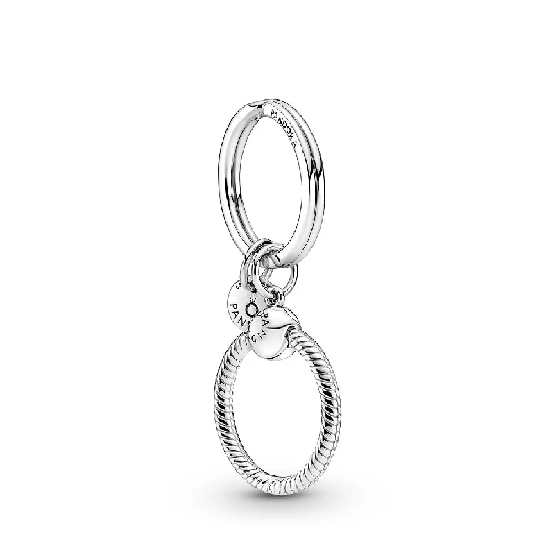 Ladies Rings with Purple Taaffeite-Pandora Moments Charm Key Ring 399566C00