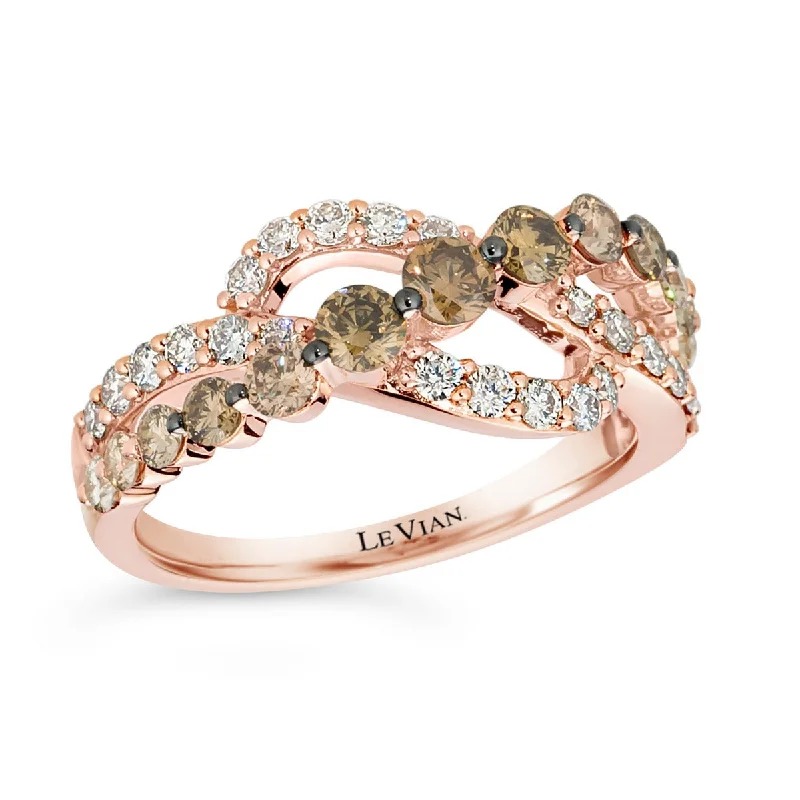 Ladies Rings with Purple Taaffeite-Le Vian Chocolate Ombré Diamonds® Ring TRDY 87