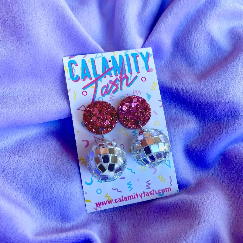 Ladies energy surge earrings -Calamity Tash - Daytime Disco Earrings