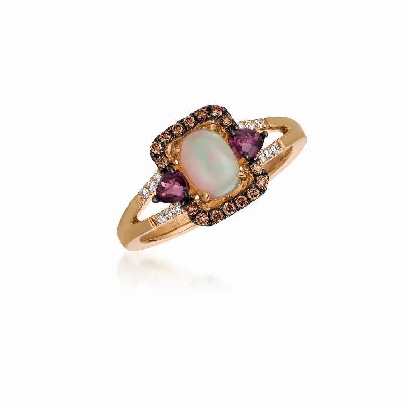 Ladies Rings with Plum Tanzanite-Le Vian Opal Chocolatier® Ring TQTI 78