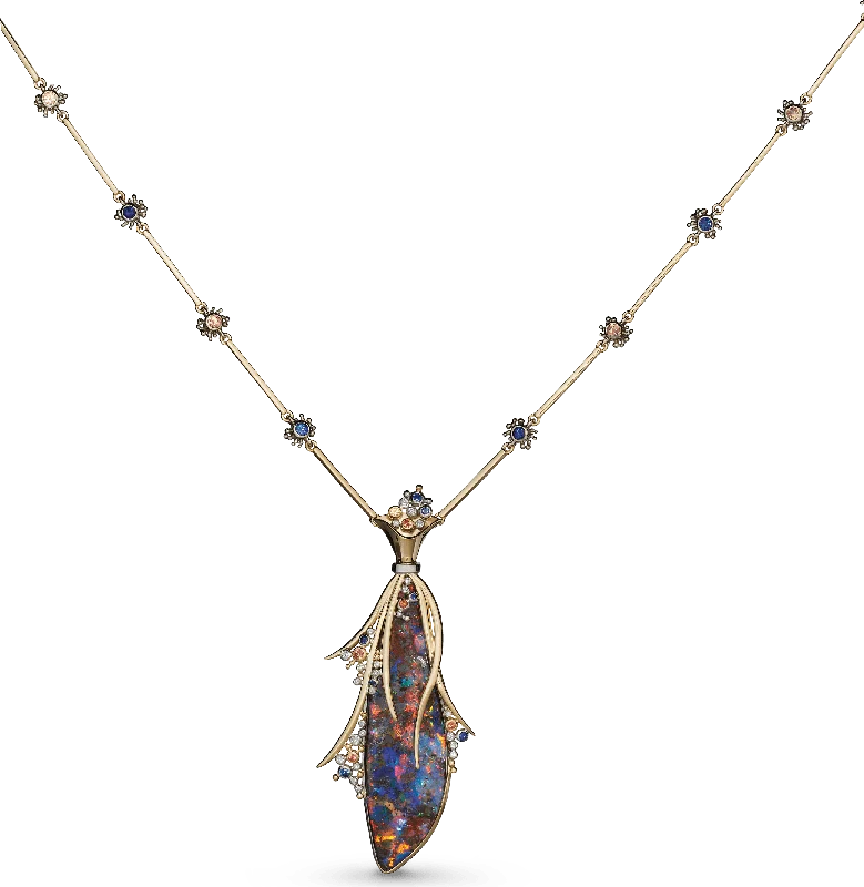 Ladies Necklaces for Kin Spark-Dragons Wish Necklace